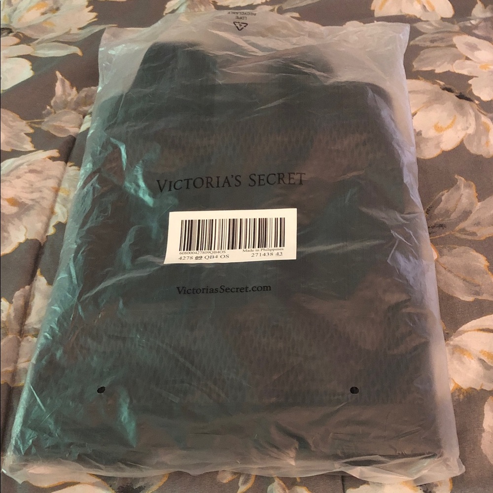 Victoria’s Secret Black Mesh Tote Bag